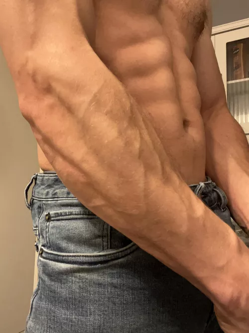 My fuzzy forearms 😈😉 by Alittlecock