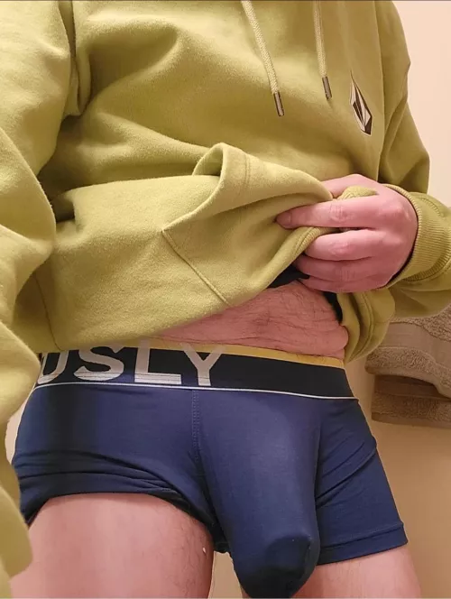 My underwear bulge by raggamuffin0001