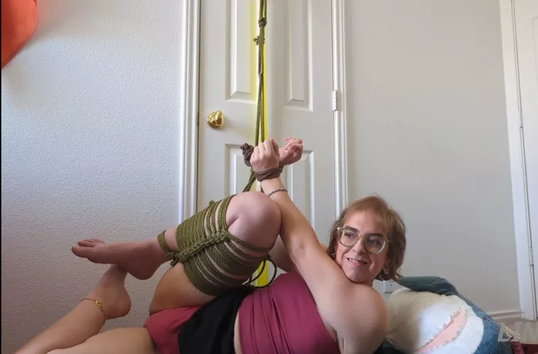 One of my first ever self partial suspensions  by SummaryExecutions