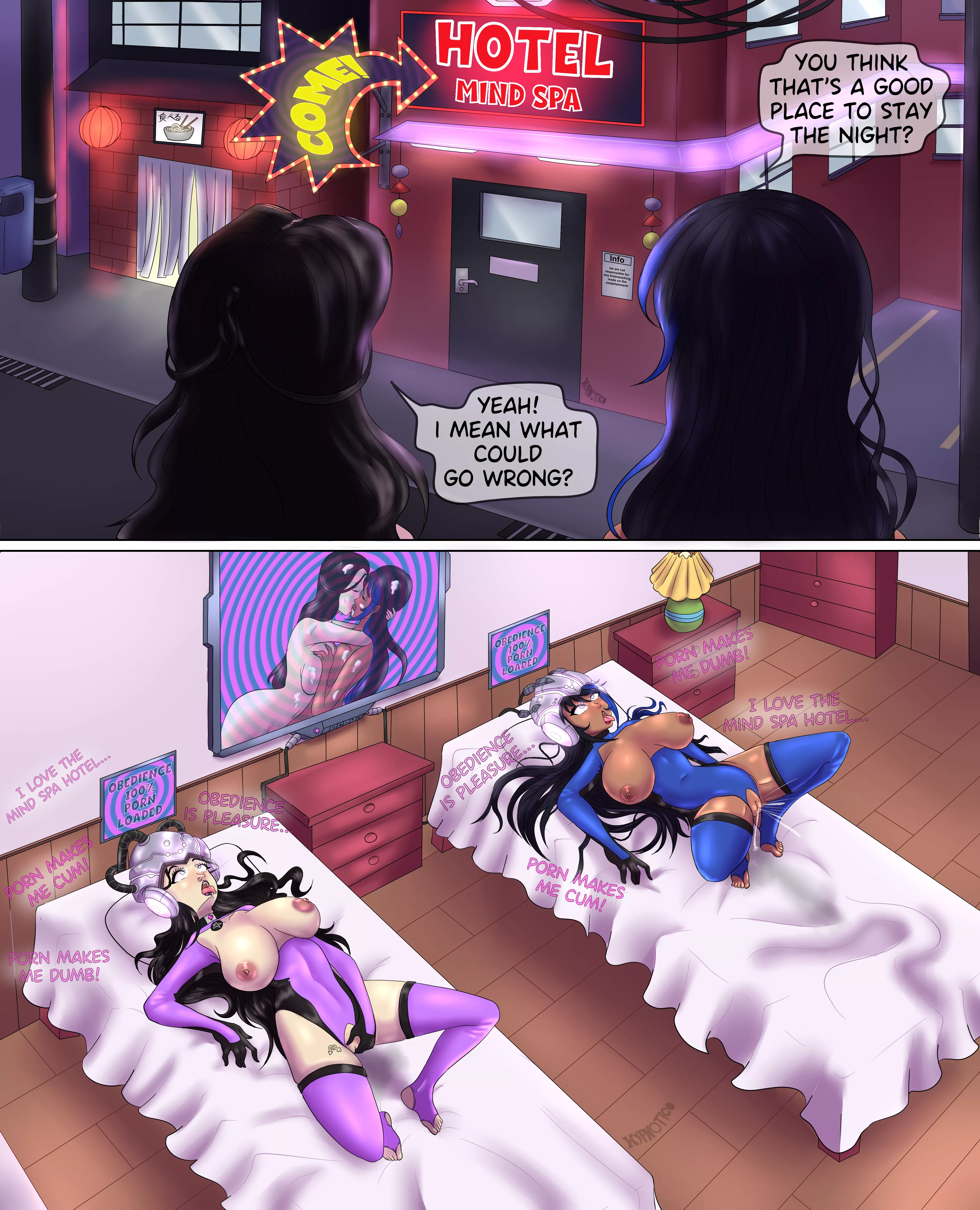 sasha and Lillian on the hotel [by hypnotico] posted by Hypnotico8000