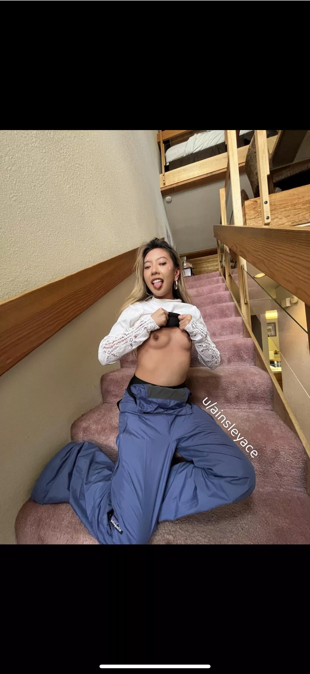 Skiing lessons paid off <3 posted by ainsleyace