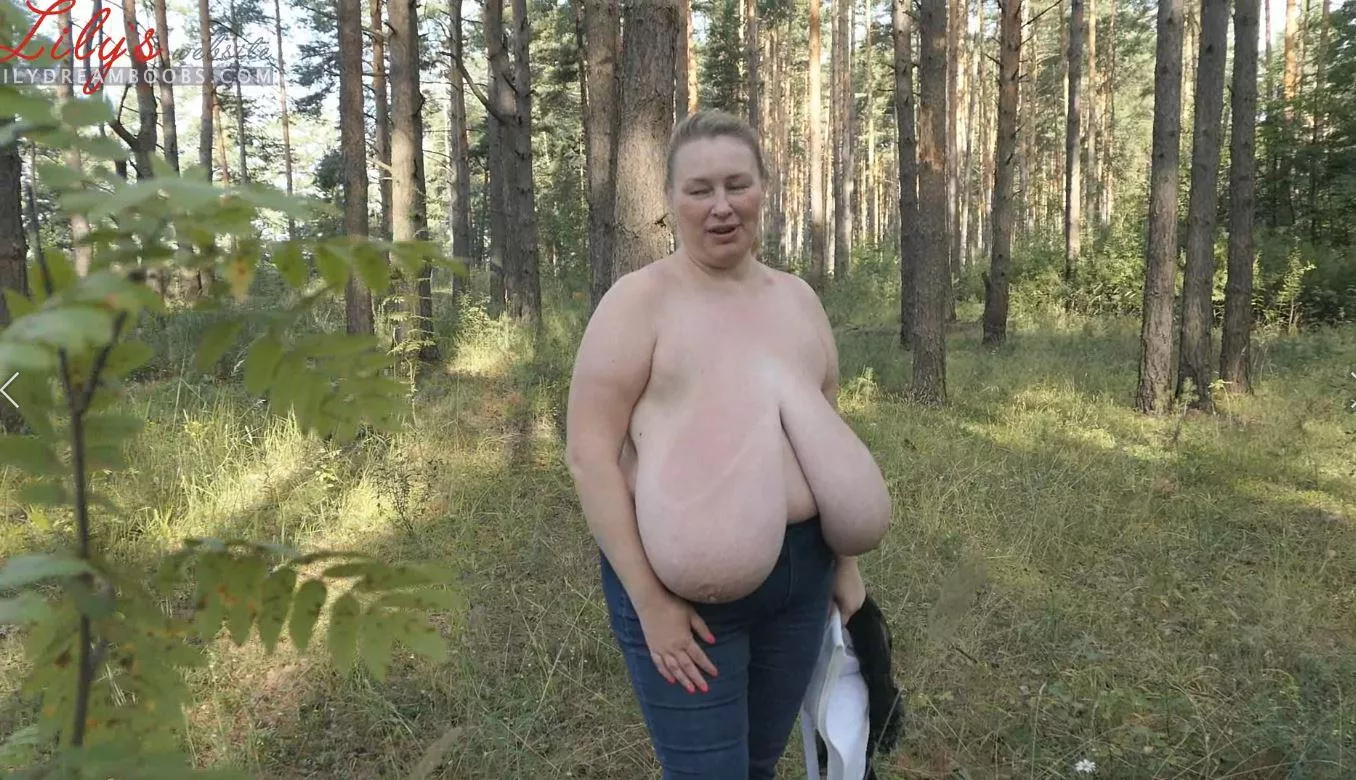 topless wood walk posted by lilydreamboobs