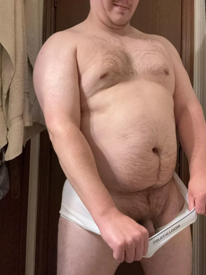 What’s under the briefs?  posted by New-Roof65