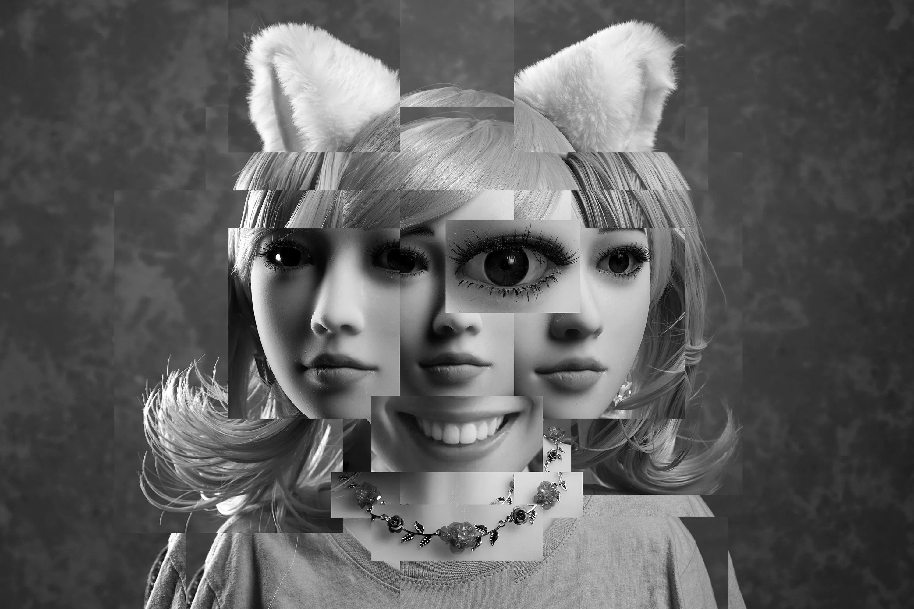 A rather puzzling portrait of Aiko.😁 posted by Stoned_Baboon