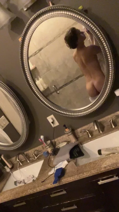 After Shower 🍑 by juicycutieboi