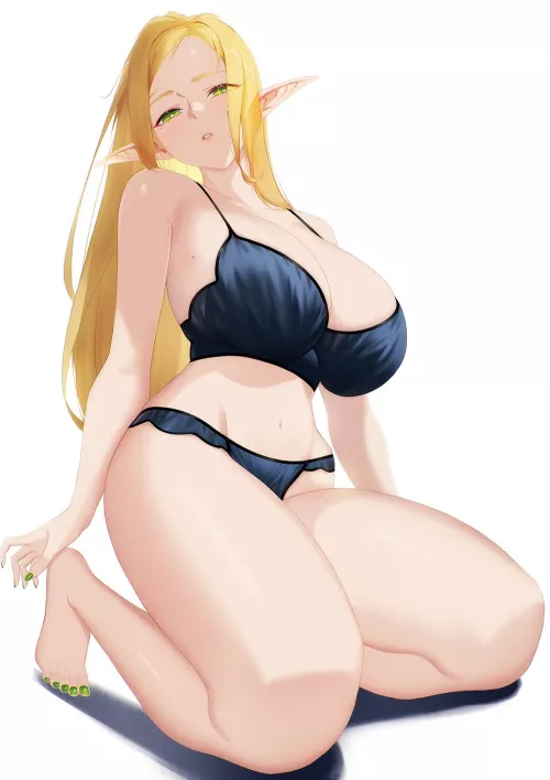 Elf sensual (blueorca) [Original] by elegantloveglimmer