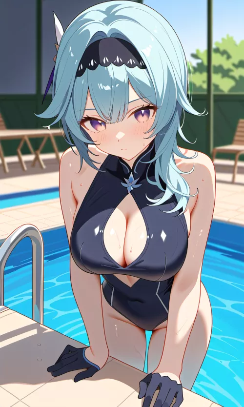 Eula [Genshin Impact] by CheetahSperm18