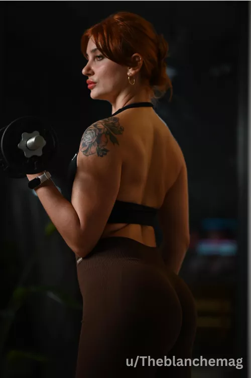 Feeling confident in my new sports bra! by Hot-Problem5873