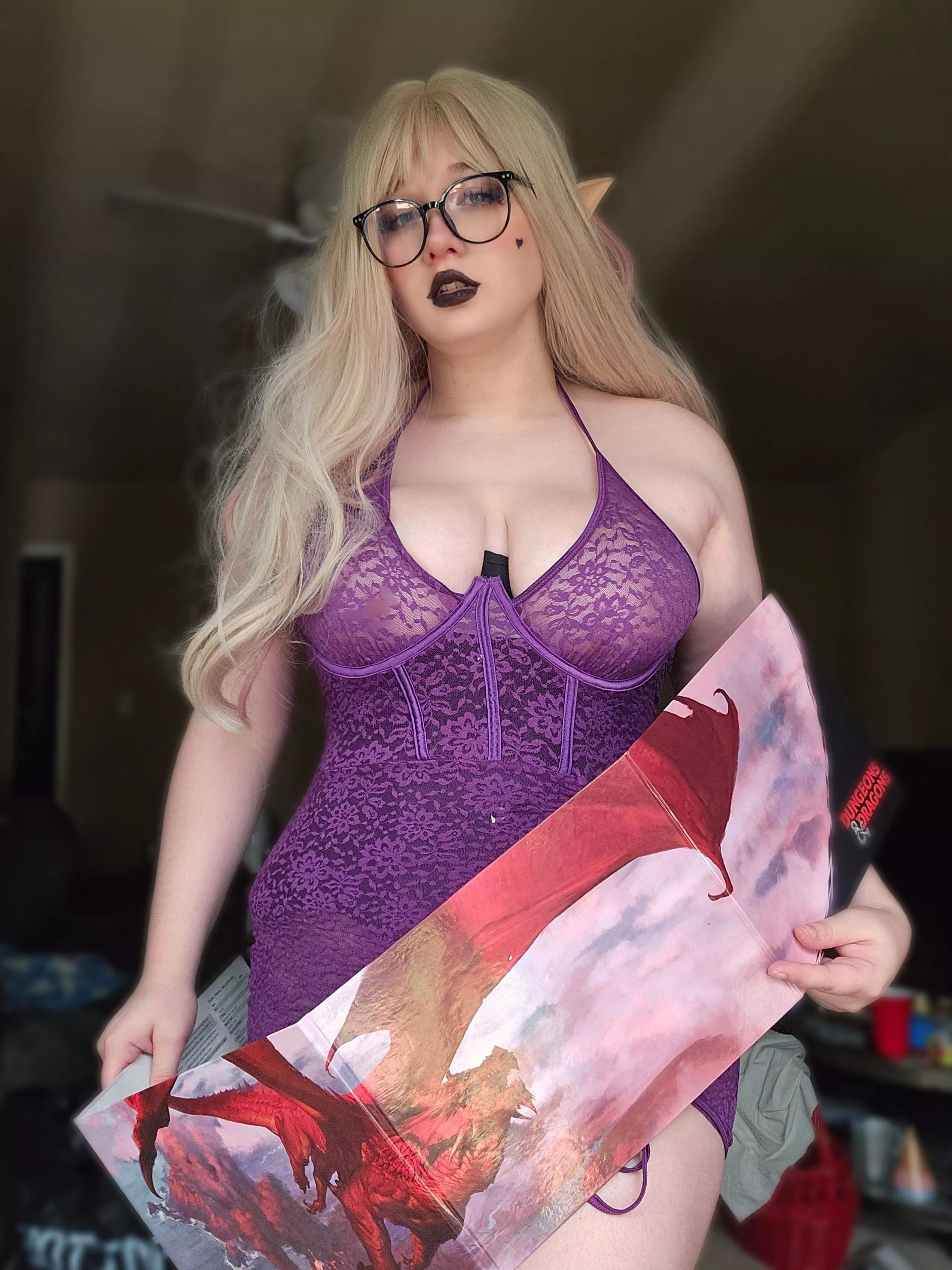 Guess what I'm hiding behind my DM screen? posted by RubiesCute