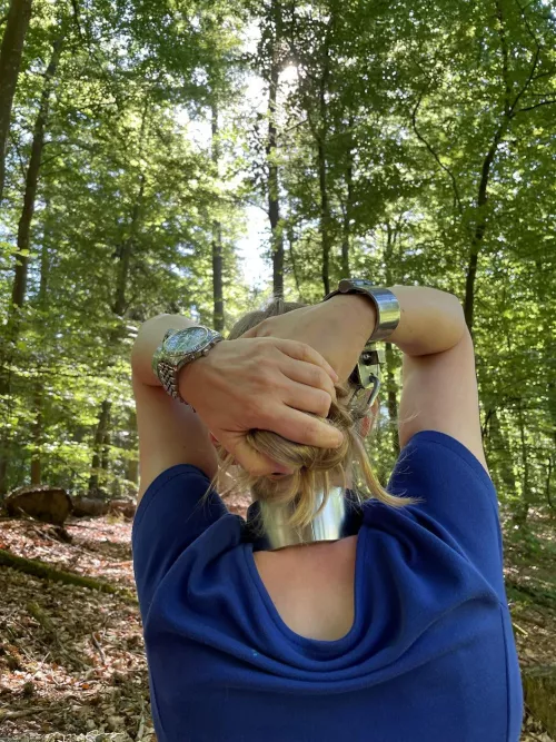 I prefer chunky steel around my wrists by JessicaShackled