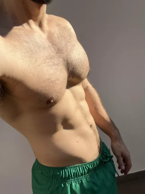 I'm sweaty, up for it? 👅 by calebpec