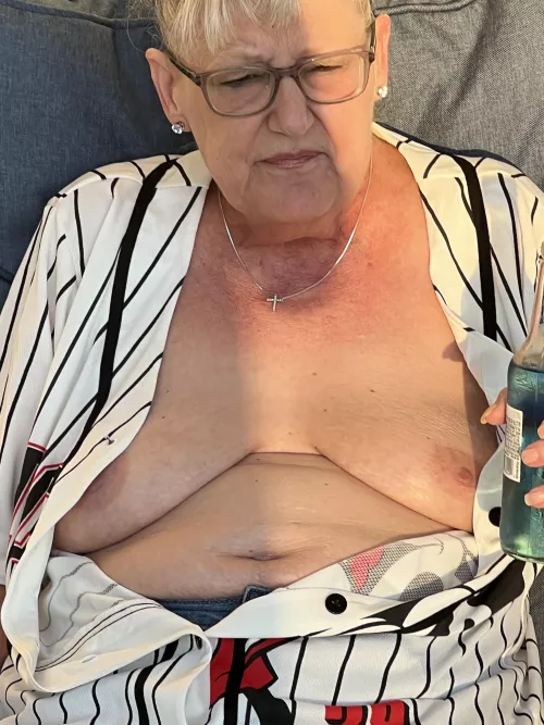 Just didn’t want to button up  by Crazyoldgilf