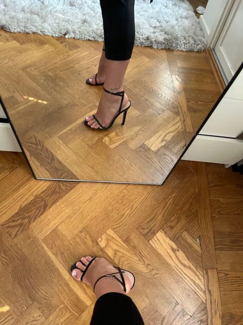 Love these heels! So classy  by Sure-Net-1628