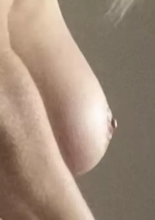 My F50 boob in the morning sunlight  by lovemereally