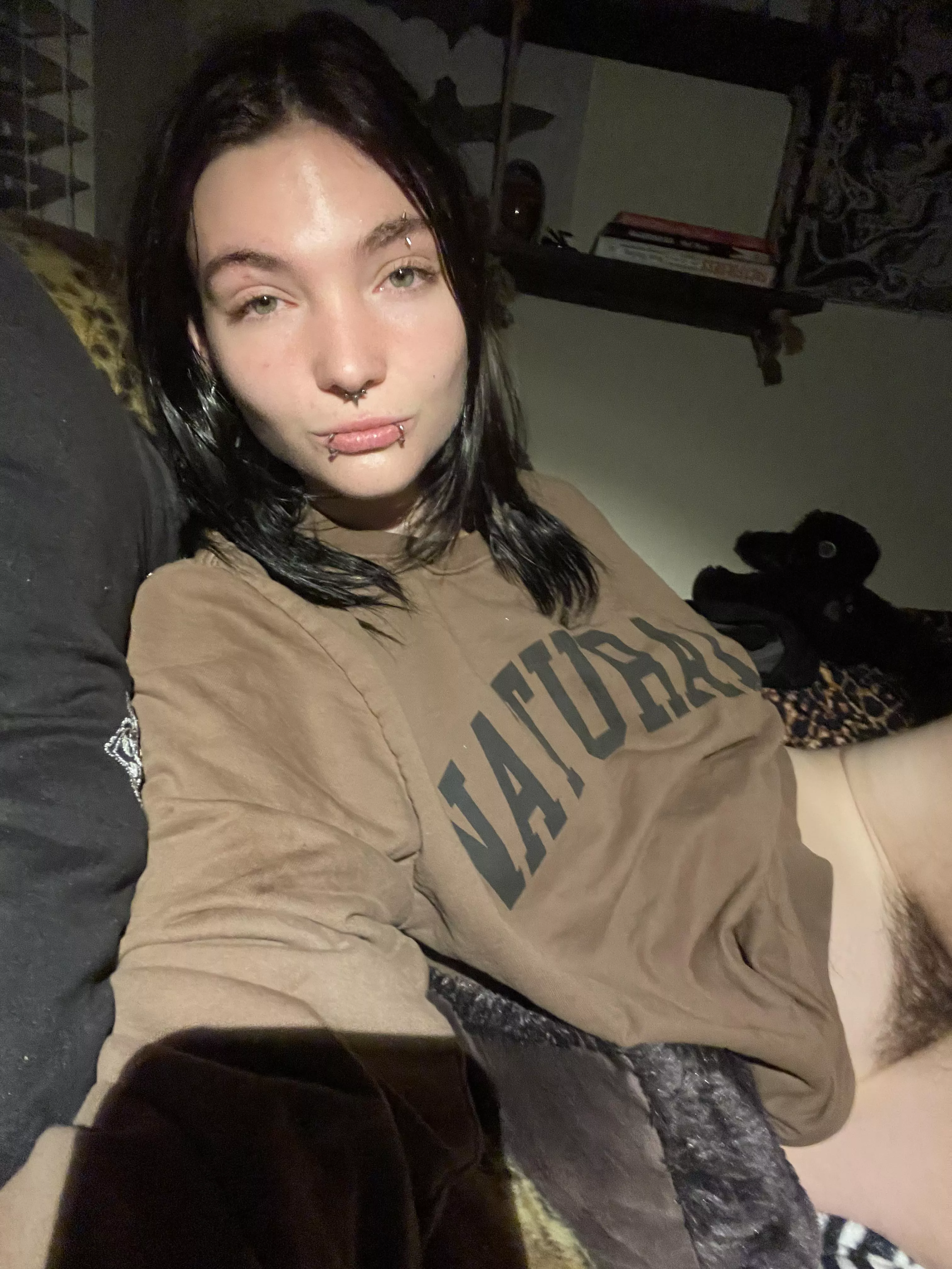 No panties + hoodie =  posted by snowsweetheartx