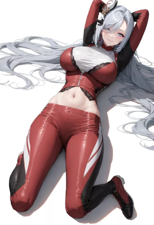 Shenhe [Genshin Impact] by CheetahSperm18