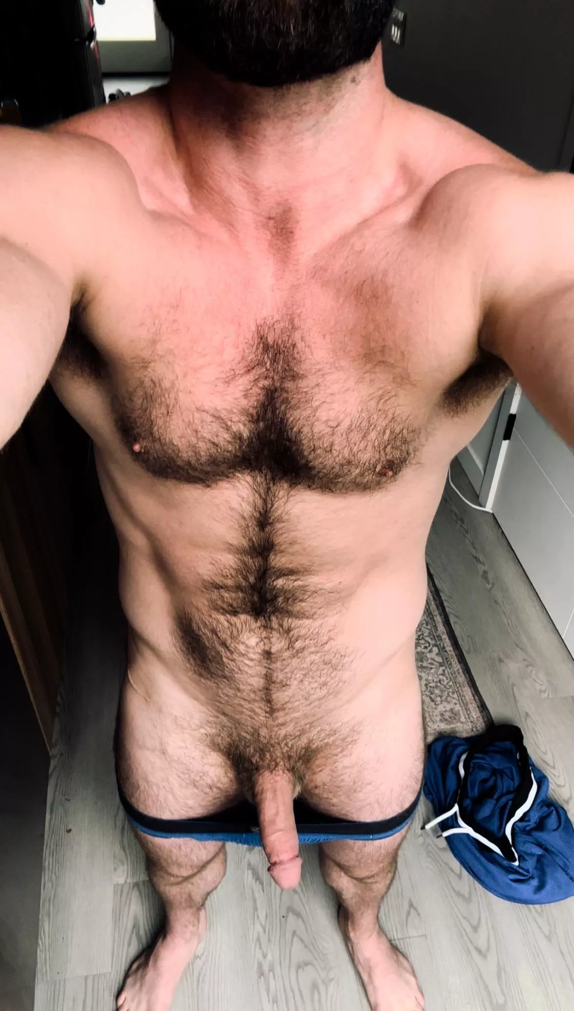 Should I let it grow out more ? posted by BeardedMuscleMan