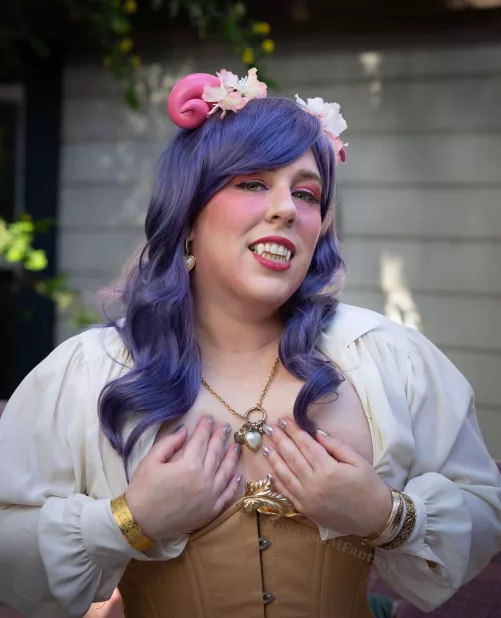 The tiefling Lady is teasing you... How will you try to get her to move her hands? by RoxannaMFantasy