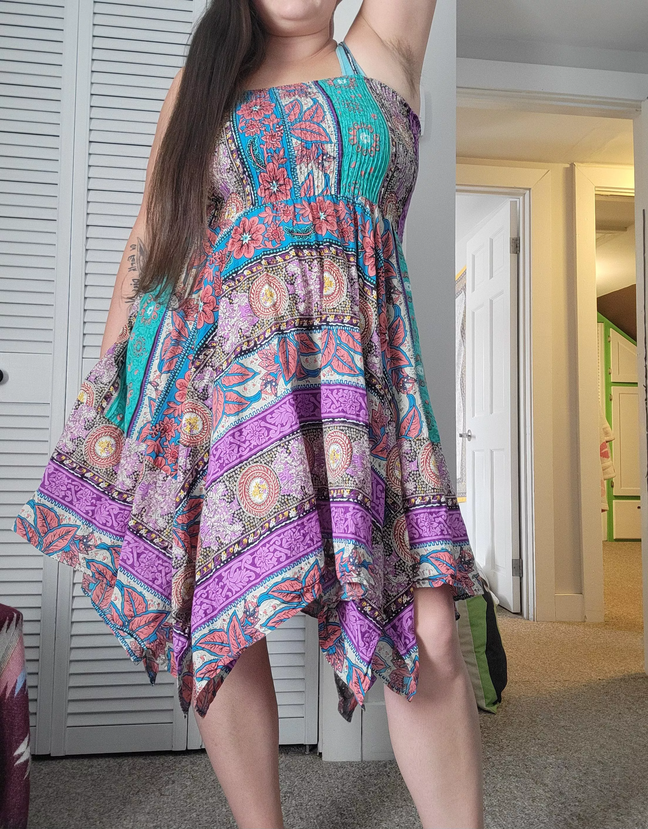 Airing out my pits on this hot day  posted by ZoraMaySilver