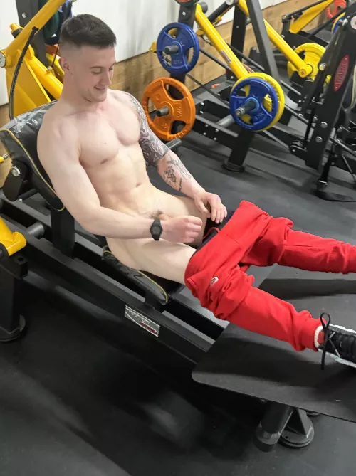 at the gym working out by EntranceOk179