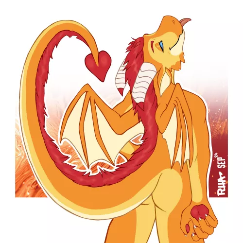 Cheeky Derg (Art by Me) by RhaelRhaelRasputin