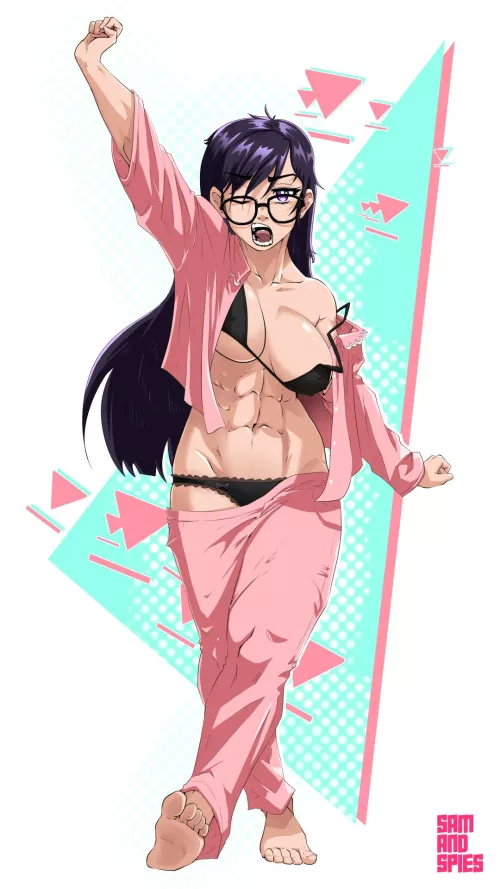 Hizuru (SamAndSpies) [Summertime Render] by SamAndSpies