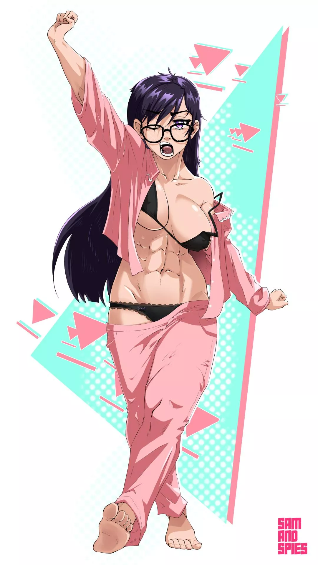 Hizuru (SamAndSpies) [Summertime Render] posted by SamAndSpies