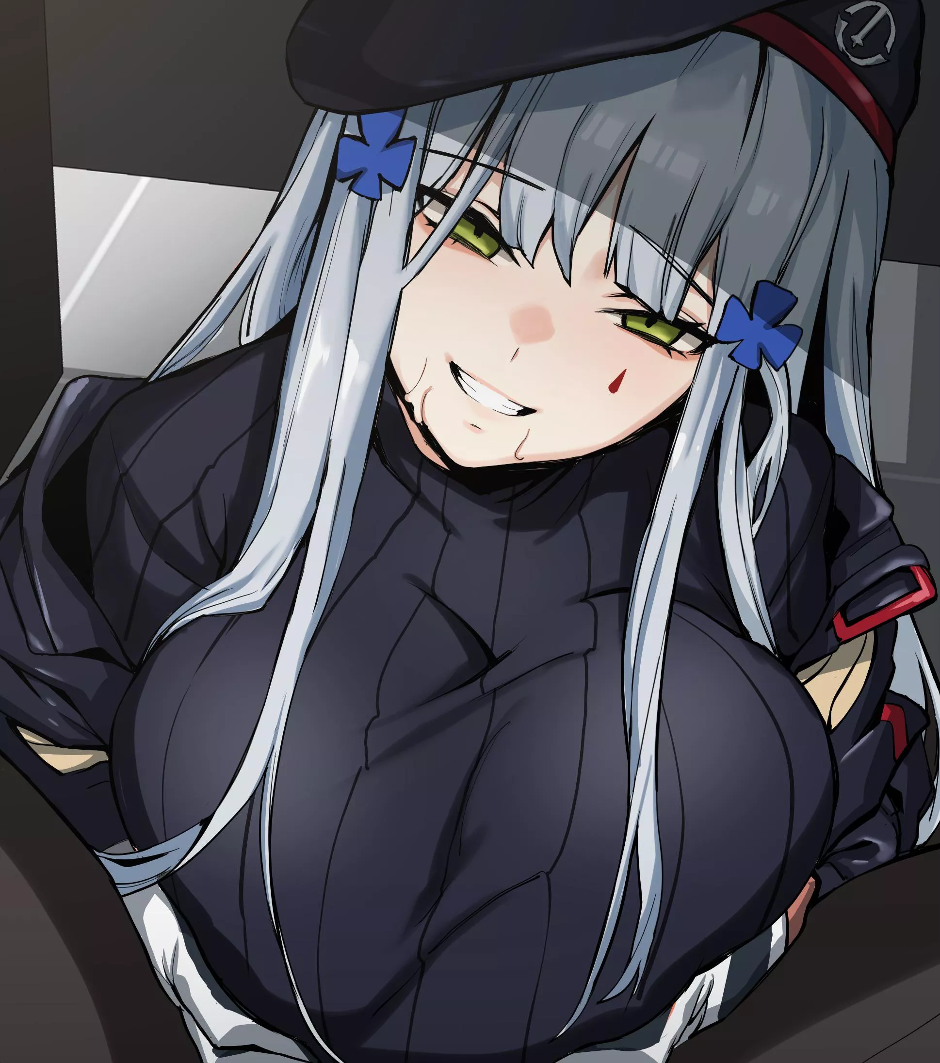 HK416 clothed paizuri (Banssee) posted by Haflock