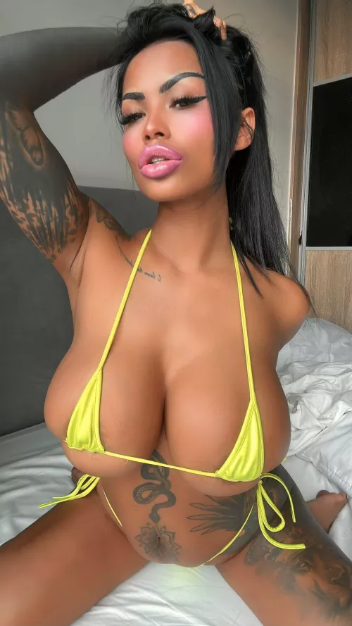 i can guarantee ill become your favourite bimbo this year  by SerlianaElle