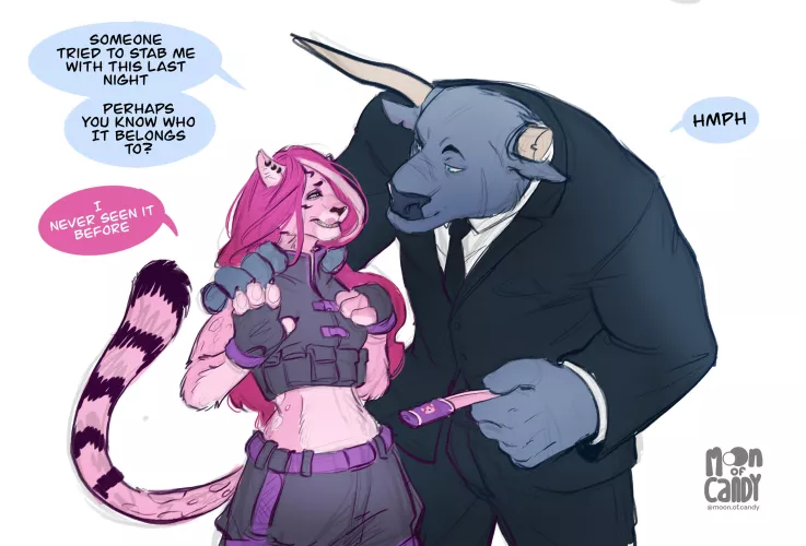 I can’t help it, it’s my way of showing love… (art by me) by MoonofCandy