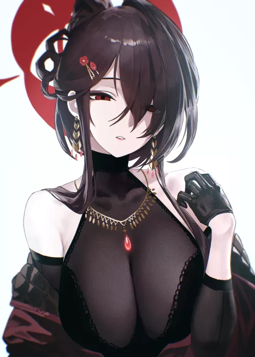 Kokuriko [Blue Archive] by CheetahSperm18