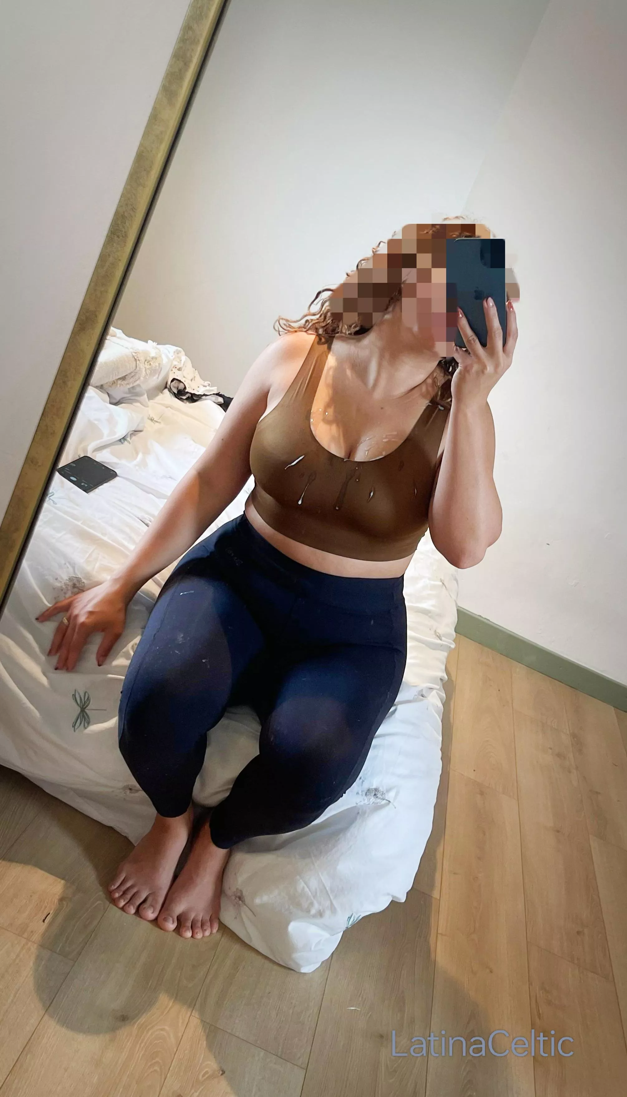 Maam, you have something on your chest.... Oh my! posted by LatinaCeltic