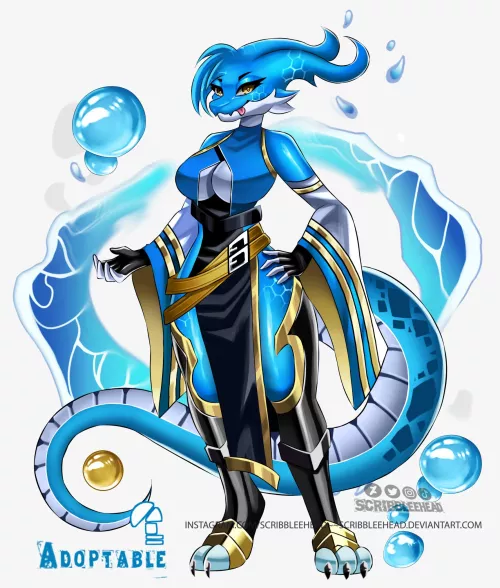 Name this Creature! - Adopt Open (Art by me) by scribbleehead