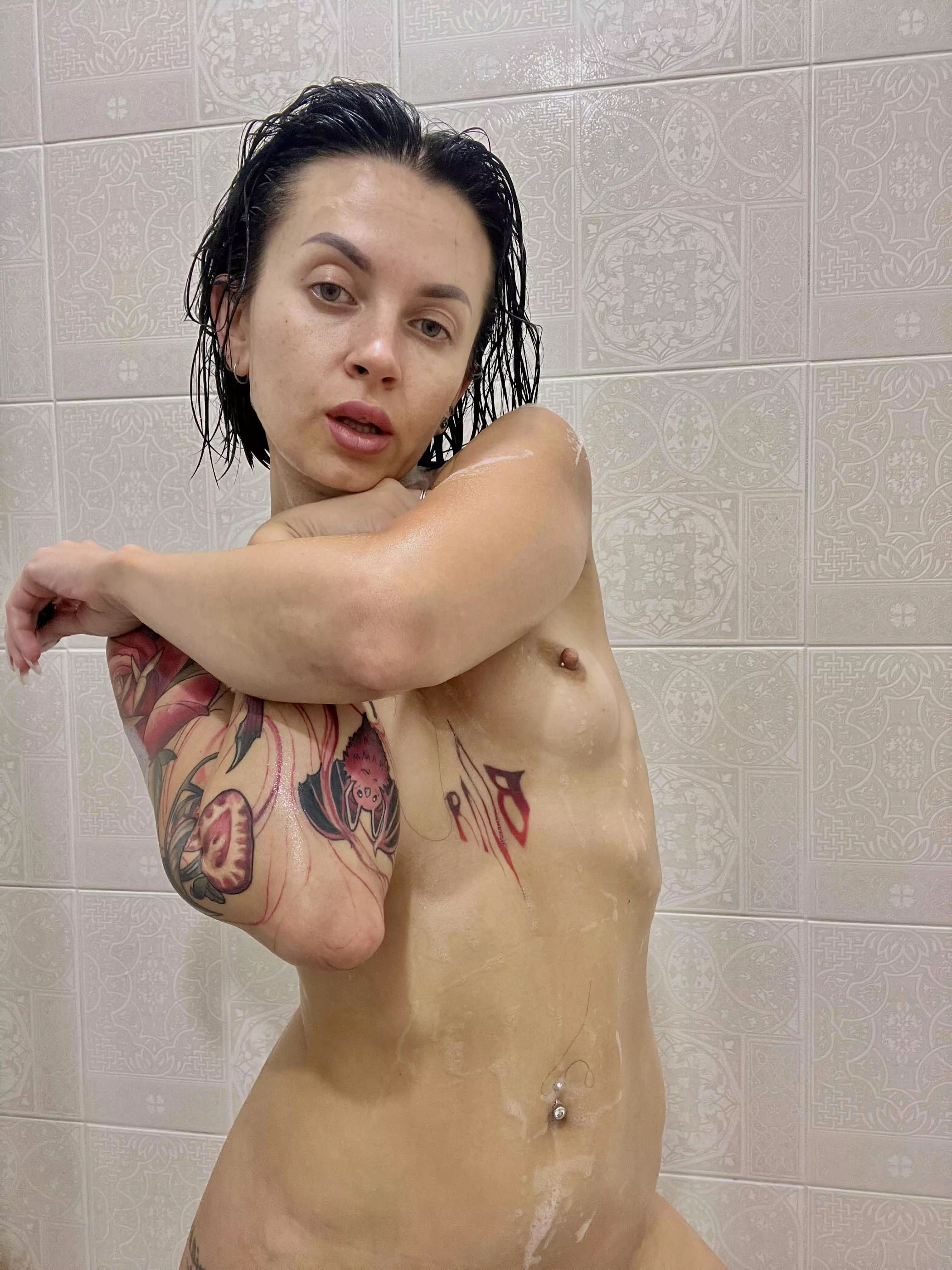 One boob wanted out to play posted by Lawfulnesstoo