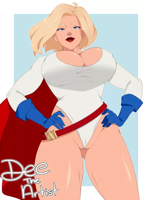 Powergirl Cameltoe (DeeTheArtist) by IAmHereForTheStory