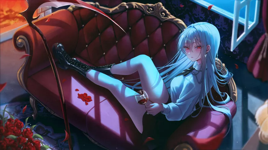 Reaper Girl [Artist's Original] by CheetahSperm18