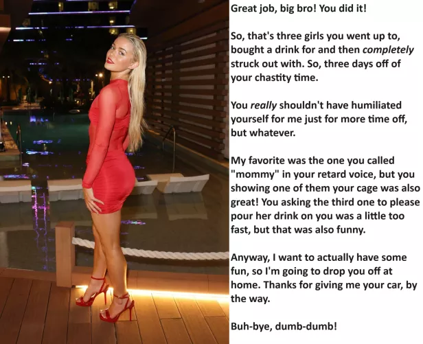 sadistic sister thinks you did a great job by LadyOfGifts