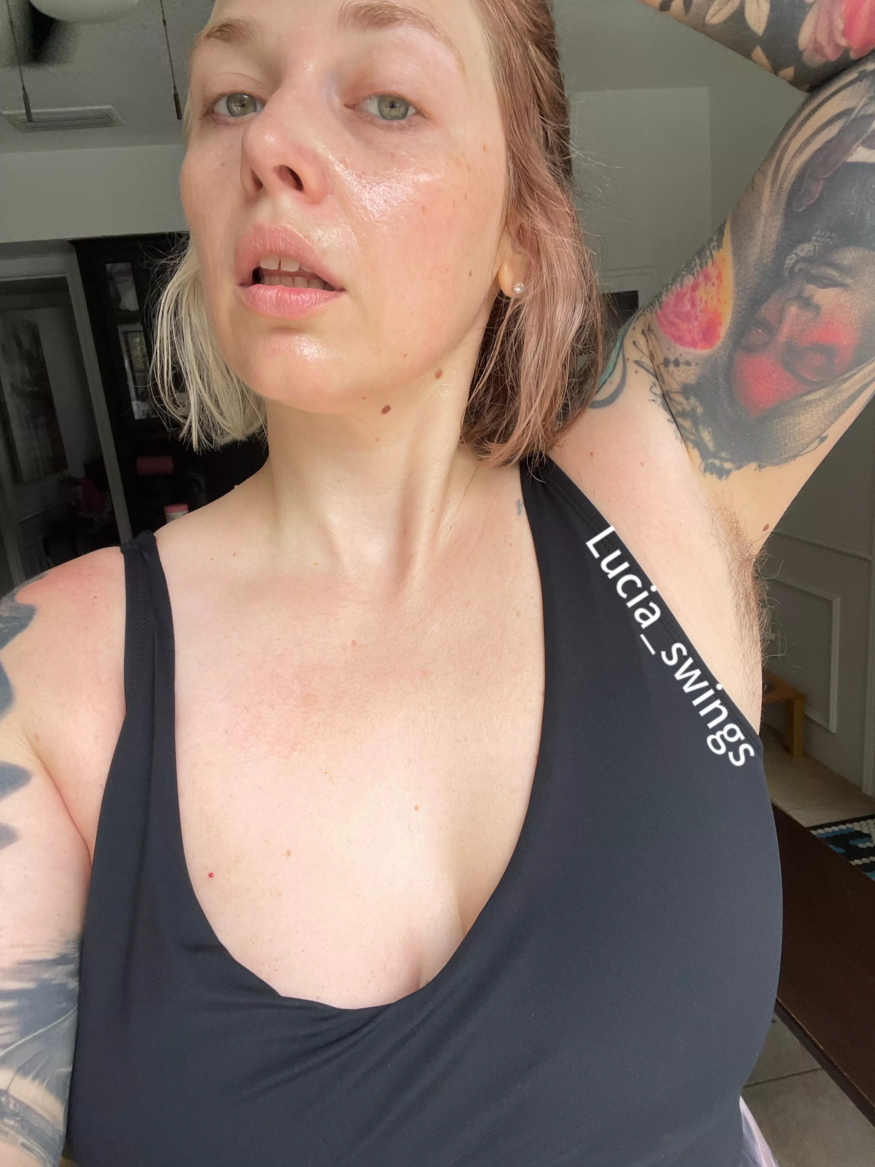 Sweaty too much? posted by lucia_swings