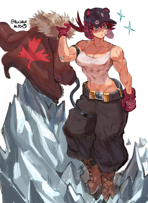 Terry Bogard Fan (AL3S) [Original]  by Throwawheylmao