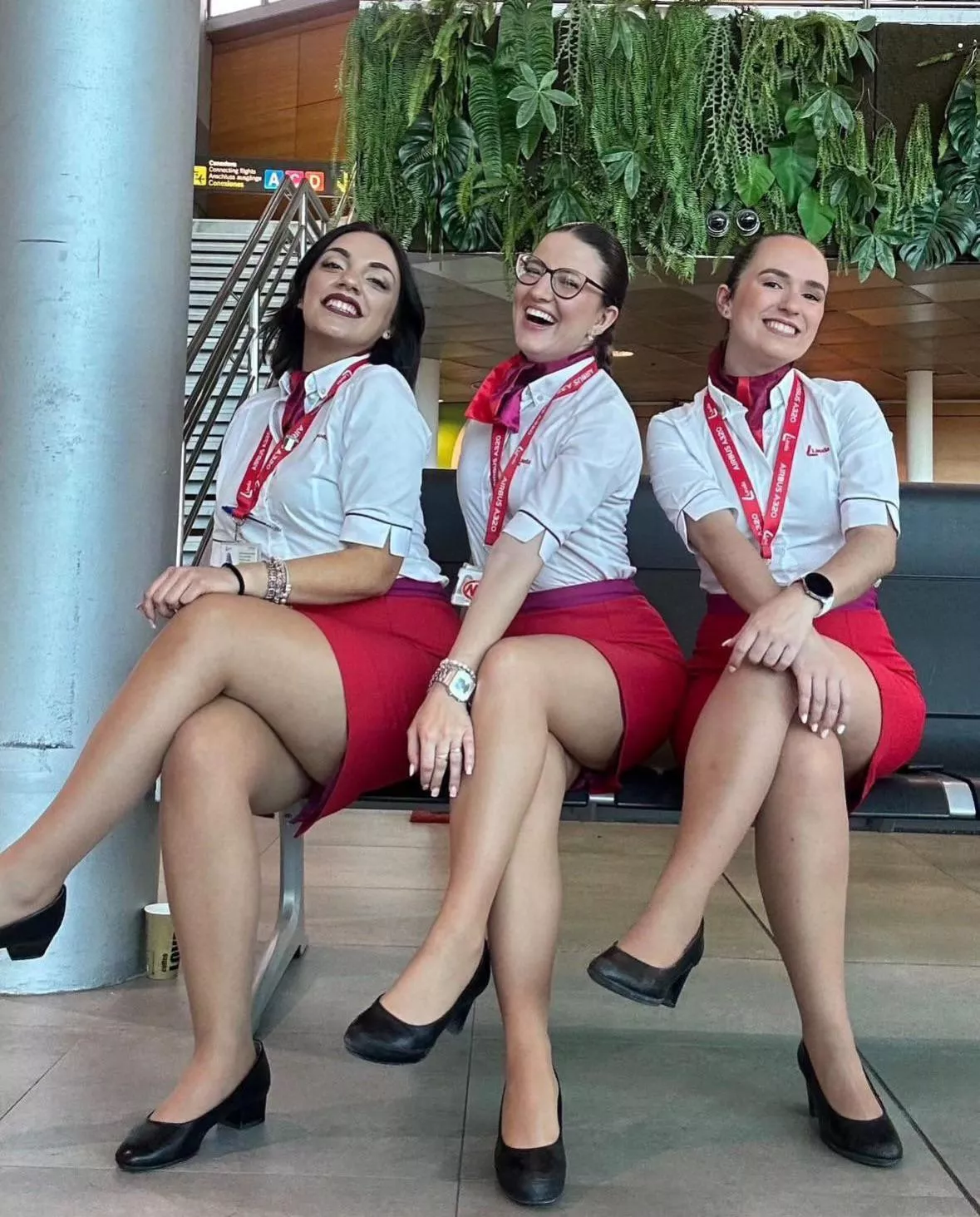 Cabin crew posted by TravelerFrequent7