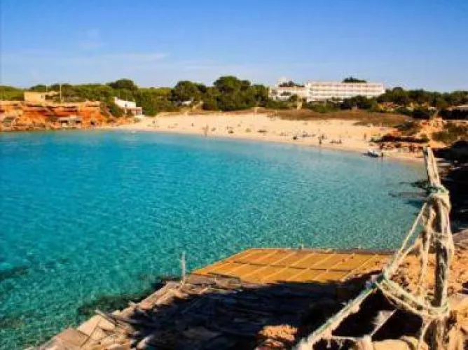 Cala Saona, Spain by Illustrious-Soup-559