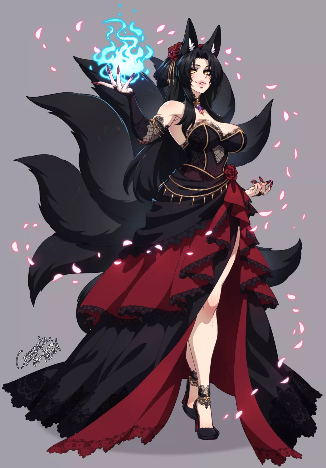 Characterdesign - Kuroka (for 