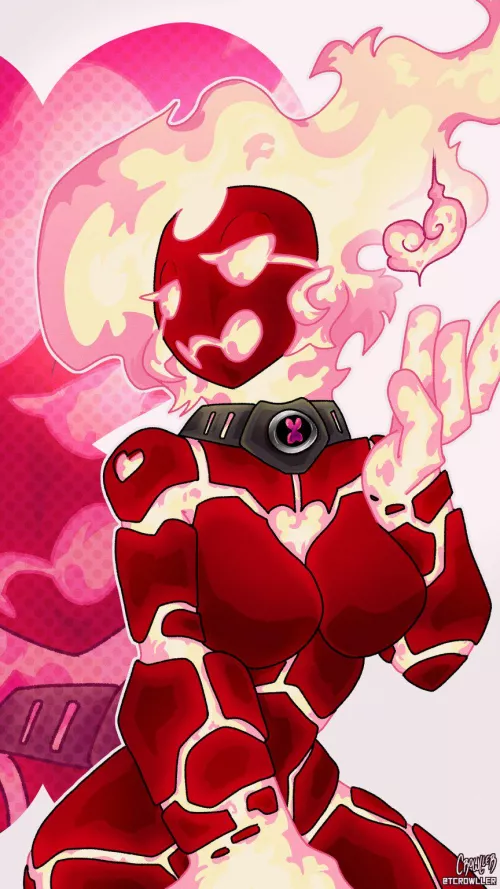 Heatblast 🔥 @tcrowller by Kroenen19