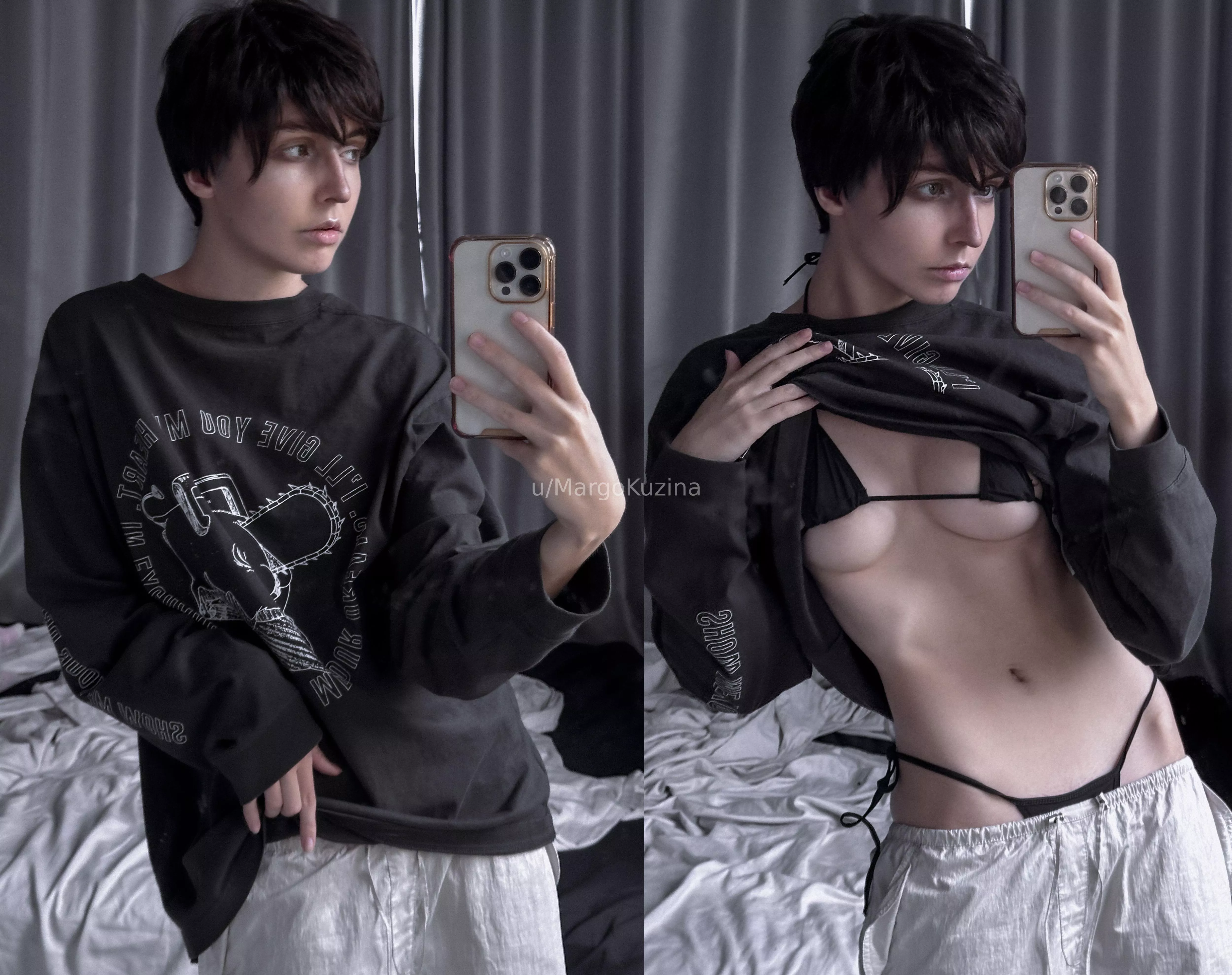 hiding surprises under my clothes posted by MargoKuzina