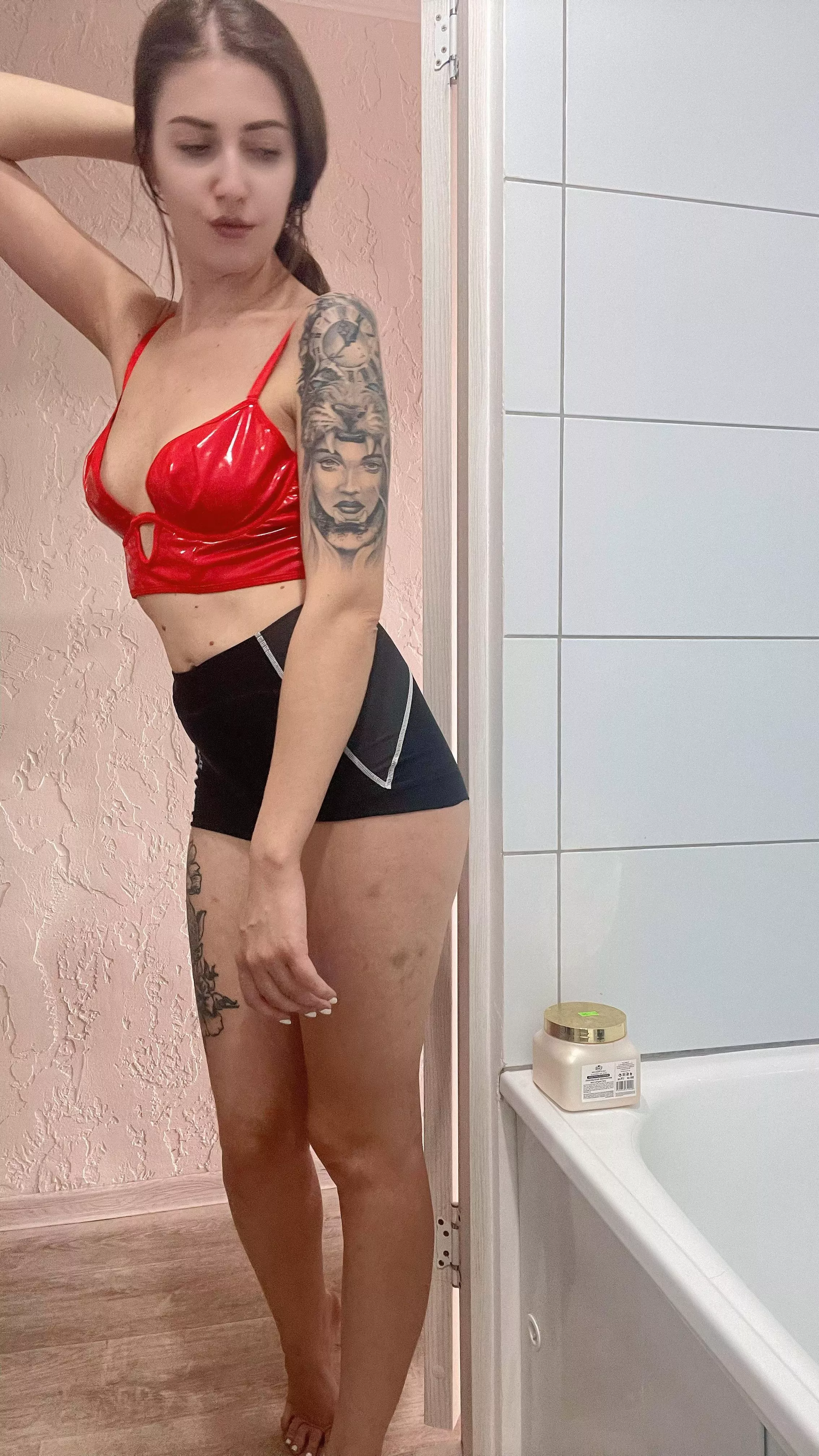 If you will say pls, I might let you spank me posted by lokaami