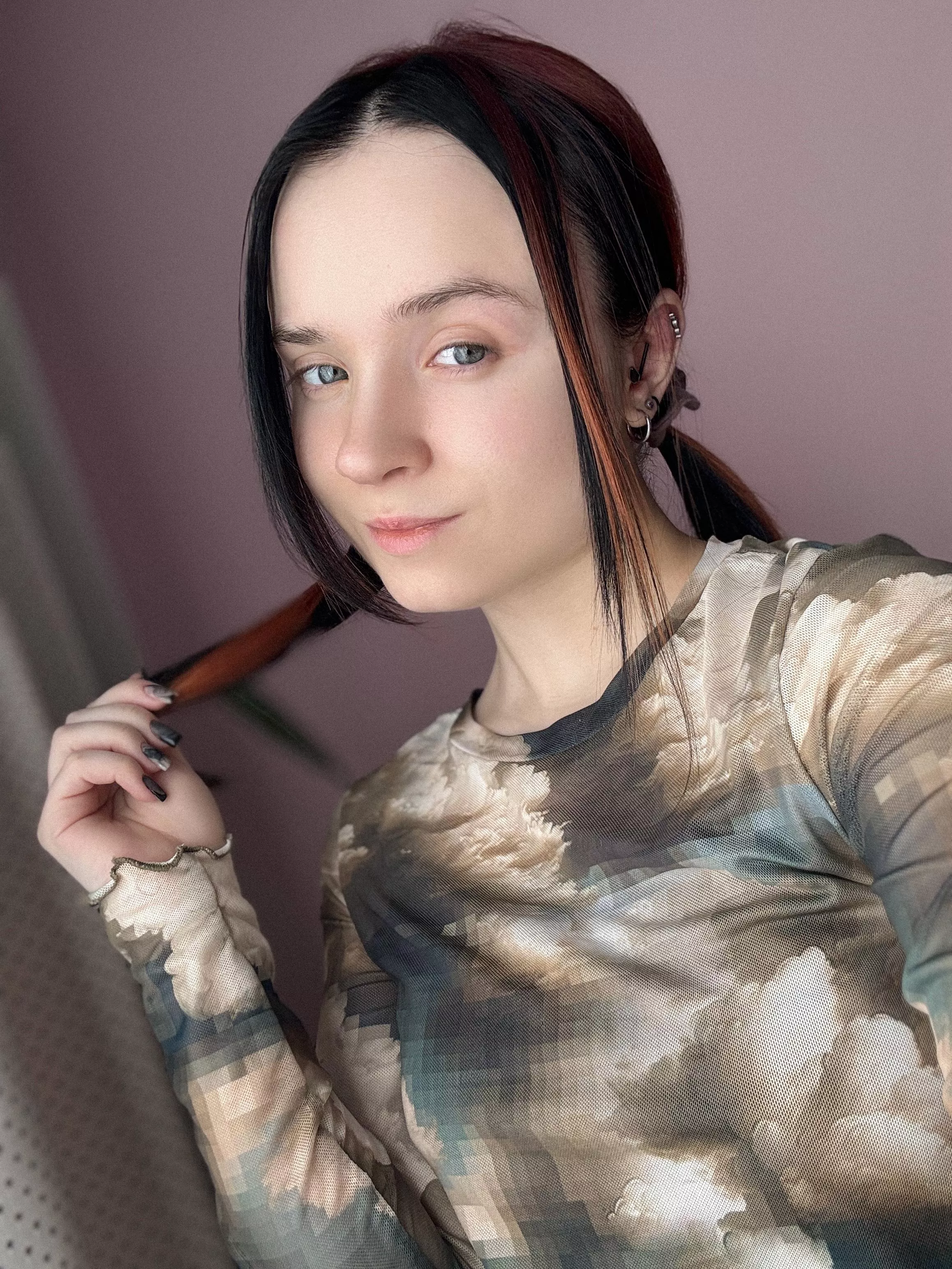 I'll give you a shy smile.. posted by TatyanaVikernes