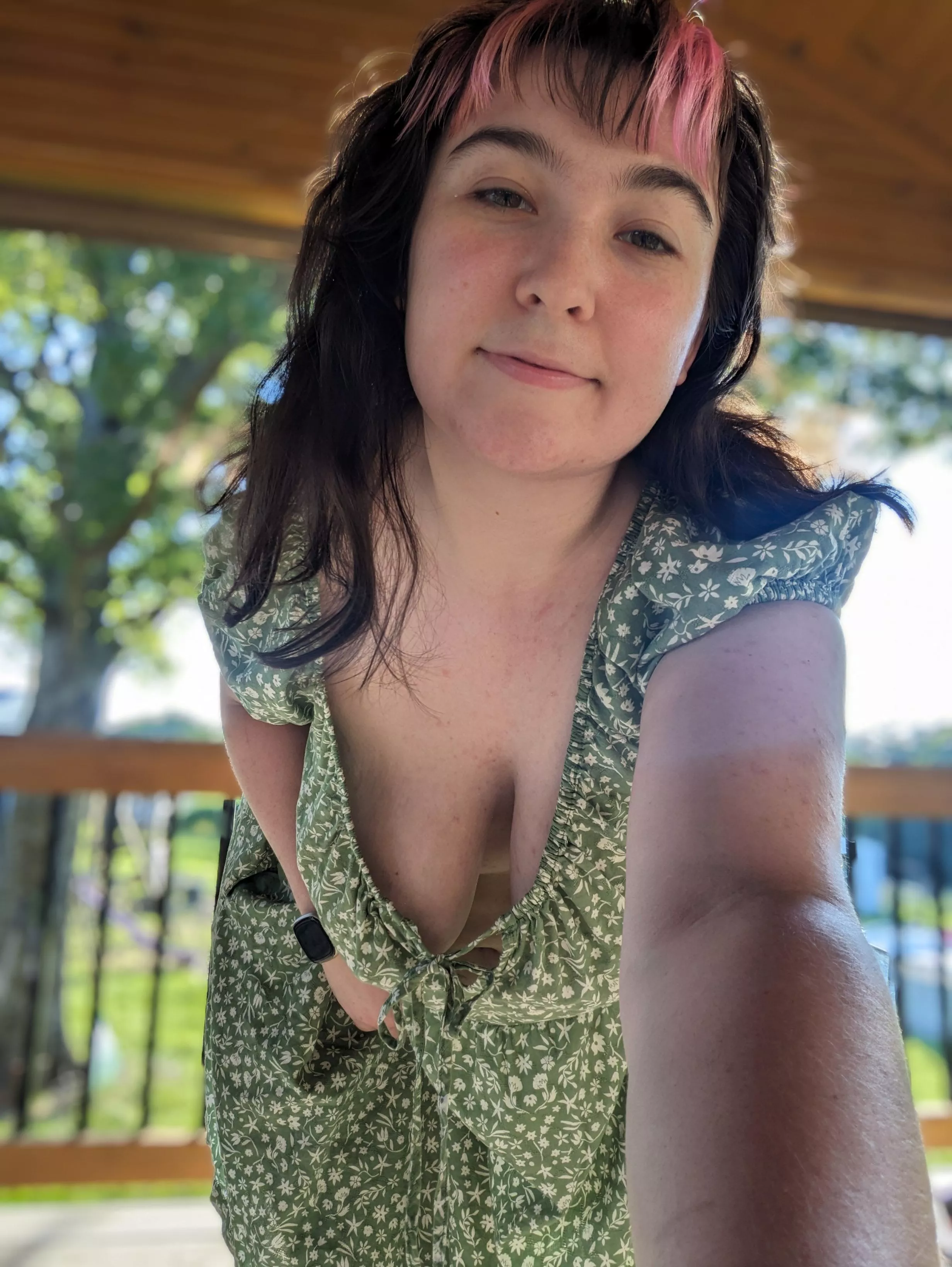 I'm really enjoying the late summer weather hbu? posted by DelilahTheBaker