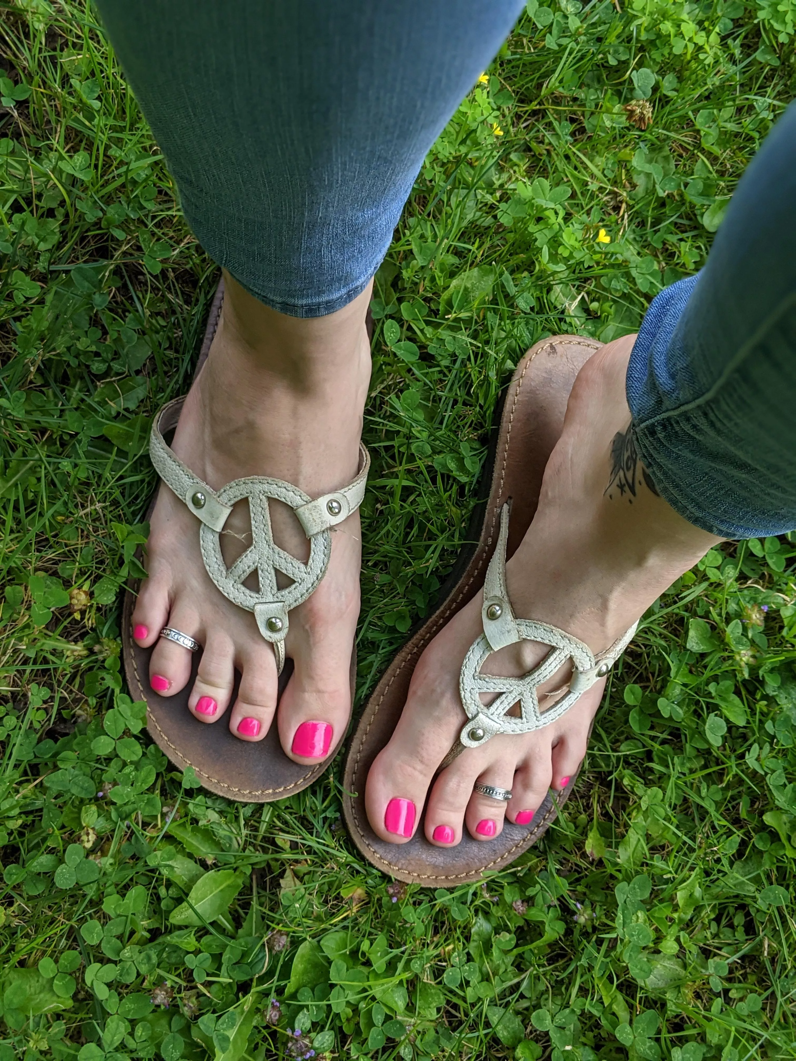 My favorite sandals 💖 posted by Avasfeetish