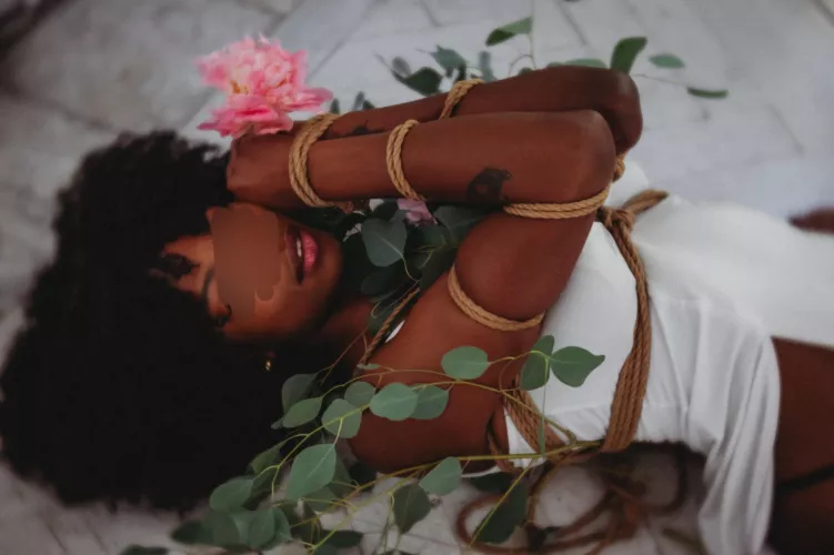 My happy place is when I’m bound up and free for your use  by sveltegoddess_