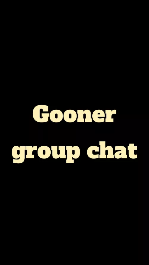 Starting a group chat where we can all share and explore our fantasies with one another and goon together. Anything will go. A total judgment free chat. DM or comment your username if you would like to be added to the group by Responsible-War-1101